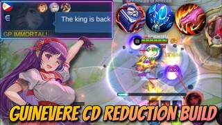 Guinevere CD Reduction Build 2022 | Top Global Guinevere | KOF FULL GAMEPLAY | MOBILE LEGENDS ✓