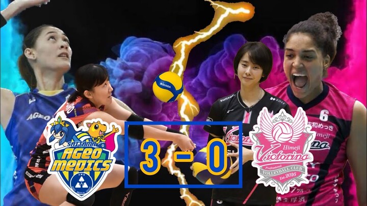 Round 1: AGEO MEDICS GAME HIGHLIGHTS vs VICTORINA | Japan V.League 2022/2023 | Women’s Volleyball