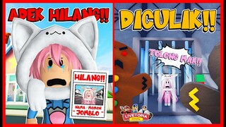 TOLONG!! ADEK KU TIBA2 HILANG!! Feat @MOOMOO LiveTopia RolePlay Roblox