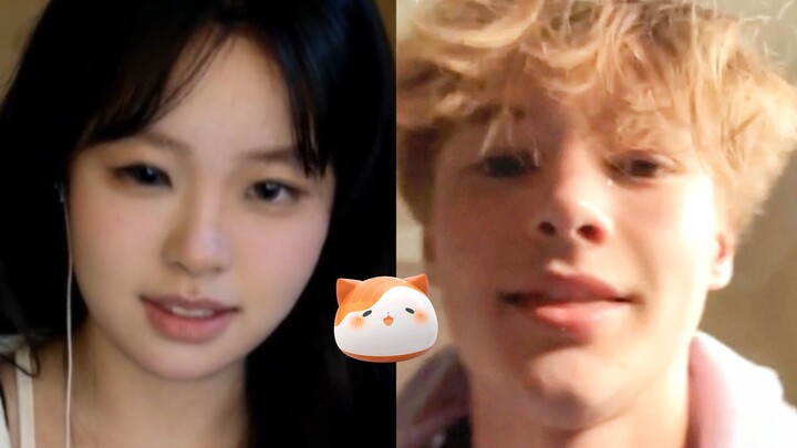 ฉันได้คุยกับหนุ่มน้อยชาวอเมริกันสุดน่ารักแล้ว!! 【การพูดคุยชวน awkward ระดับนานาชาติ】