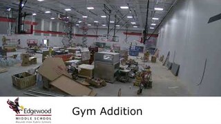 Edgewood Middle School construction time lapse