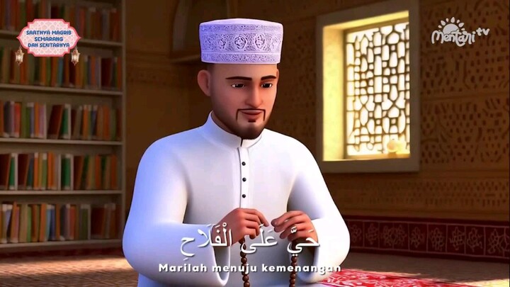 parti jihan adzan maghrib