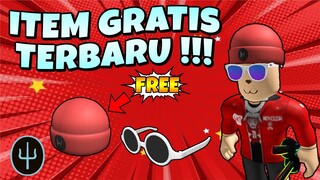 [✔️NEW💯] ITEM GRATIS TERBARU ROBLOX 2021!!! CARA MENDAPATKAN ITEM RED BLURRYFACE BEANIE !!!