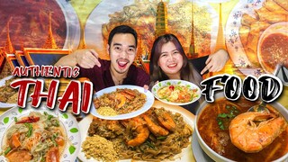 AUTHENTIC THAI FOOD IN MANILA - The Best Pad Thai | Tom Yam Goong | Green Curry  Som's Noodle House