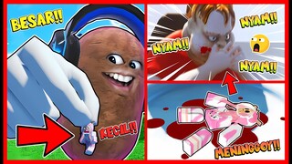 ATUN JADI BESAR !! MOMON DI JADIKAN MAKANAN PARA TITAN !! Feat @sapipurba Roblox RolePlay