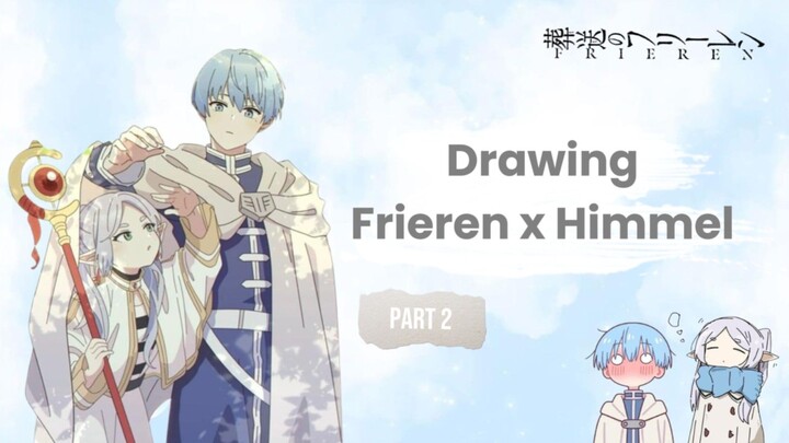 Drawing Frieren & Himmel —When a journey ends, but its meaning stays forever [PART 2]