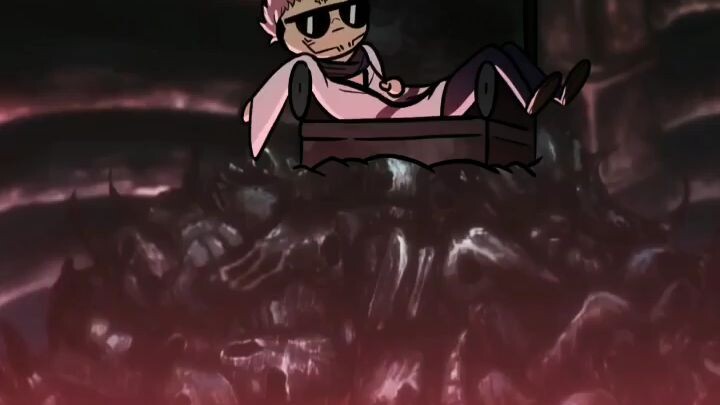 mbah sukuna kalo gabut di dalem tubuh yuji πΏ