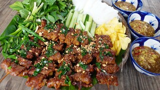 BÒ ĐUN bánh hỏi mắm nêm - Bin Đen Miền Tây # 233