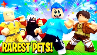 I Got INSANE ANIME PETS In Anime Punching Simulator!