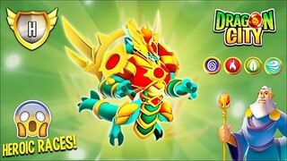 Cuối Tuần Đua HEROIC Hết Tốc Lực Cố Hết Sức Đuổi Kịp TOp 1 Dragon City Top Game Android Ios