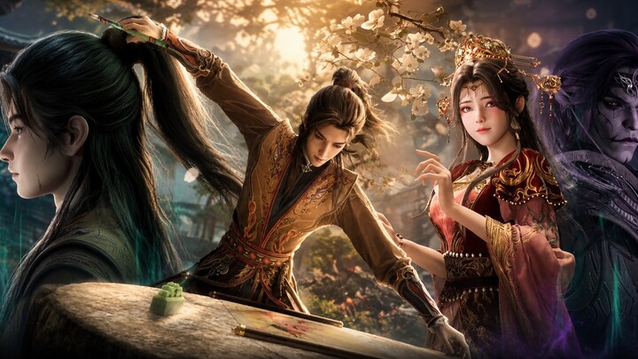 Tales of Hearding Gods Eps 99 Qin Mu & Raja Racun Mengobati Kaisar & Guru Negara