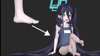 【碧蓝档案】爱丽丝磨脚记