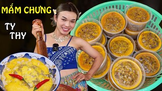 TY THY bán thêm MẮM CHƯNG CÁ LÓC ngon xuất sắc - Ty Thy Vlog Gỏi đu đủ