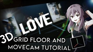 Prisma 3D Tutorial - 3D Grid For AMV ( FREE PROJECT FILE )