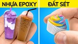 Ý TƯỞNG THỦ CÔNG TUYỆT VỜI || NHỰA EPOXY & ĐẤT SÉT POLYMER