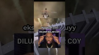 EFEK SKIN KOLABORASI MOBILE LEGENDS DENGAN ATTACK ON TITAN!! #shorts
