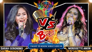 I WANT TO KNOW WHAT LOVE IS - Sarah Geronimo VS. Morissette Amon | Who sang it better?