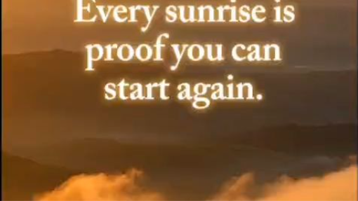 Every Sunrise Is Proof 🌅