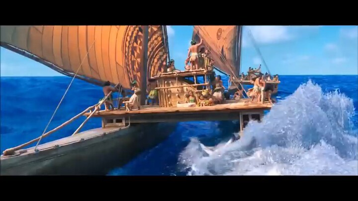 🌊Moana (2016)We know the way! (audio version with movie scene).