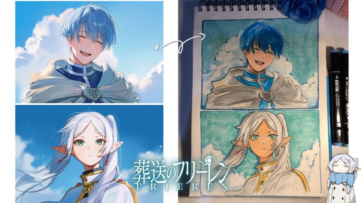 Speed Drawing — Souso no frieren [Anime] prt2