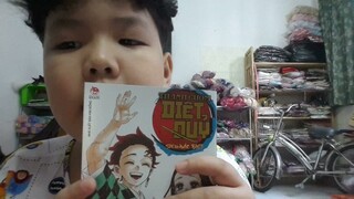 truyện thanh gươm diệt quỷ tập số 23 phiên bản siêu đặc cùng tấm hình khổng lồ