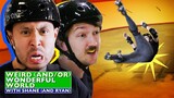 Shane & Ryan Are Bad At Roller Derby • Weird Wonderful World