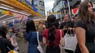 Harajuku's Takeshita Street - Full Walk (Westbound)