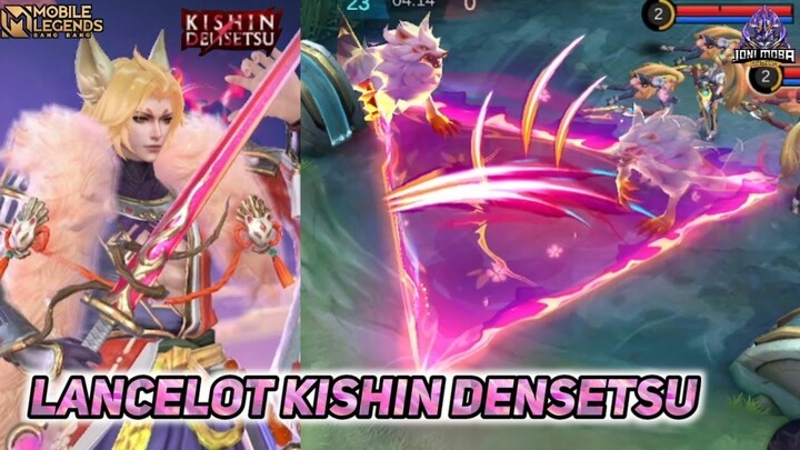 LANCELOT NEW SKIN KISHIN DENSETSU - SKILLS EFFECT & RELEASE DATE / TANGGAL RILIS - MOBILE LEGENDS