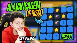 ALAVANCAGEM DE RISCO COM R$200 NO MELHOR MINES E TOWER !!!