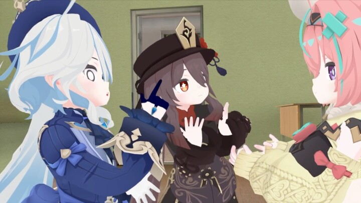 You have to wear the necklace I gave you and hang my photo on it