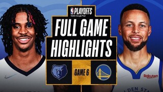 GRIZZZLIES at WARRIORS I FULL GAME HIGHLIGHTS I NBA Playoffs Game 6 I May 13, 2022 I NBA2K22