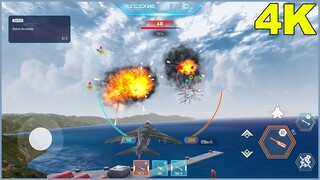 Air Battle Mission Android Gameplay (Mobile Gameplay, Android, iOS, 4K, 60FPS) - Action Games