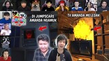 REAKSI GAMER DI JUMPSCARE AMANDA NGAMUK & TV AMANDA MELEDAK!!! | Amanda The Adventurer Indonesia