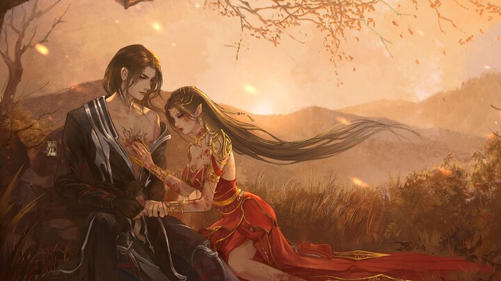 [Fight Through the Sky Xiao Yan Cai Lin] Chinese Valentine's Day | A moment of tight hug and a kiss 