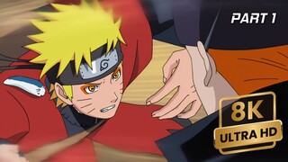 Naruto vs Pain - Part 1 (Episode 163) | 8K60FPS Engsub