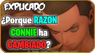 ¿Porque RAZON CONNIE ha CAMBIADO? "Explicado" | SHINGEKI NO KYOJIN: MANGA (124)