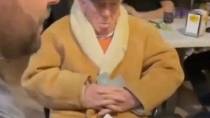 Old Man: Sorry, everyone—I didn’t sleep well last night.