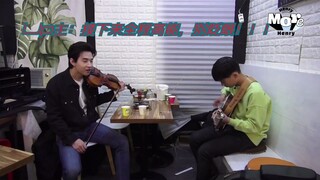 يا إلهي، كان أداء هنري ليو شيانهوا المرتجل لأغنية DNA من فرقة BTS جميلًا جدًا لدرجة أنه جعلني أبكي!