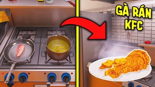 NẤU THEO YÊU CẦU CỦA FAN!! - GÀ RÁN KFC (Cooking Simulator)