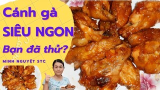 Có Cánh gà làm kiểu này SIÊU NGON|Ăn Gì Mùa Dịch #2| Minh Nguyệt STC