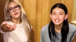 Somi+亲妹妹一起跳Fast forward！