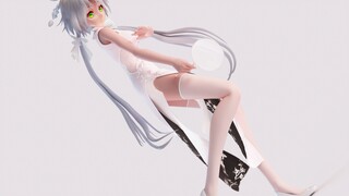 [MMD] สาวสวยในชุดกี่เพ้าขาวร่ายรำเพลง ฤดูเก็บเกี่ยว