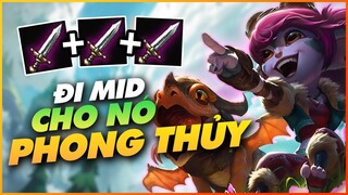 RỪNG CÀNG GIÀ CÀNG GÀ NÊN ĐỔI TẠM RA MID CHO PHONG THỦY | LEVI STREAM