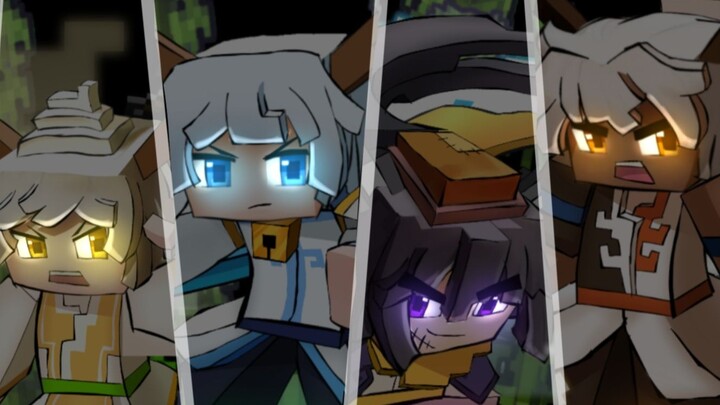 One person spent four months to complete the MC version of Pleasant Goat and Big Big Wolf animation