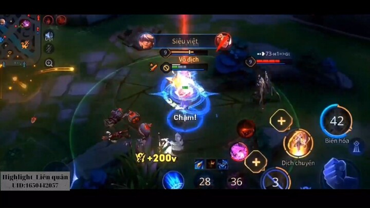 Đây là kỹ năng của cao thủ, xử lý tình huống quá nhanh #Gamehay