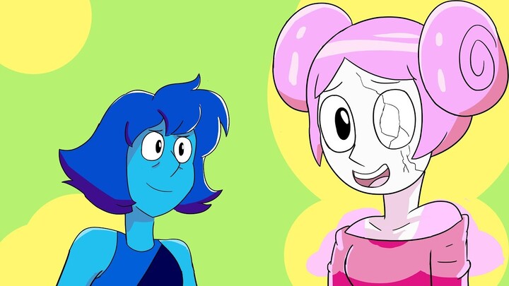 Pink Pearl and Lapis Lasuli - Overcoming their Diamond and Homeworld issues) Steven Universe epis 86