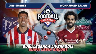 Luis Suarez vs Mo Salah: Duel Legenda Liverpool! Siapa Lebih Gacor? | Football Match 68 #short