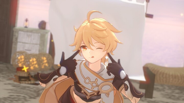 [Genshin Impact MMD] Aku mencintaimu "Sora" pada 105℃