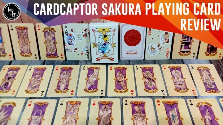 [ REVIEW ] Cardcaptor Sakura カードキャプターさくら Playing Card Deck 2 - Kartu Remi Kinomoto  木之本 桜 Anime アニメ