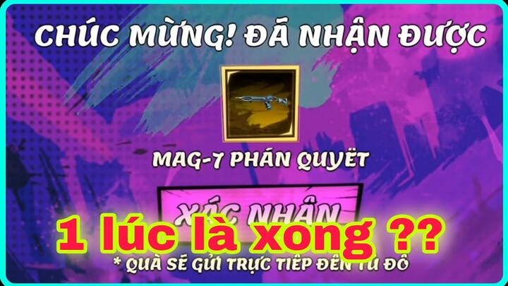 Free Fire | Cách cày sự kiện MAG-7 Phán Quyết cực nhanh cho bạn nào chưa biết | Báo Hồng Gaming